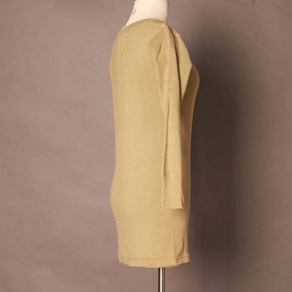 1960s Green Military Thermal Under Shirt